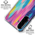 Pink Sparkle Brush Stroke by Etta Vee Galaxy A36 5G Clear Case