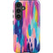 Pink Sparkle Brush Stroke by Etta Vee Galaxy S25 Impact Case