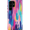 Pink Sparkle Brush Stroke by Etta Vee Galaxy Cases