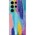 Pink Sparkle Brush Stroke by Etta Vee Galaxy S24 Ultra Skin