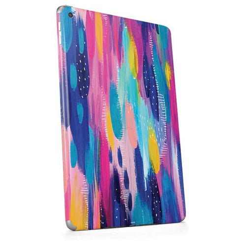 Pink Sparkle Brush Stroke by Etta Vee Apple iPad Skin