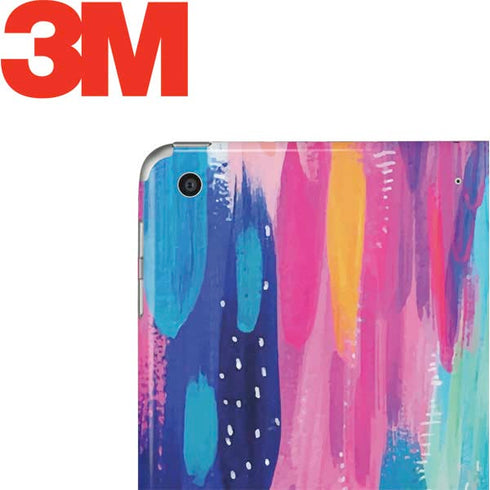 Pink Sparkle Brush Stroke by Etta Vee Apple iPad Skin