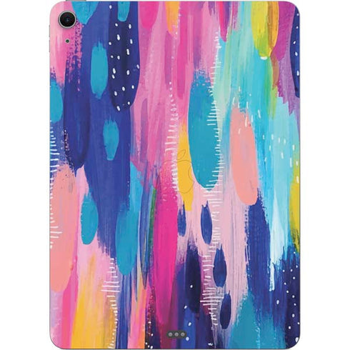Pink Sparkle Brush Stroke by Etta Vee Apple iPad Air Skin