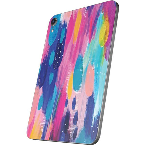 Pink Sparkle Brush Stroke by Etta Vee Apple iPad Mini Skin