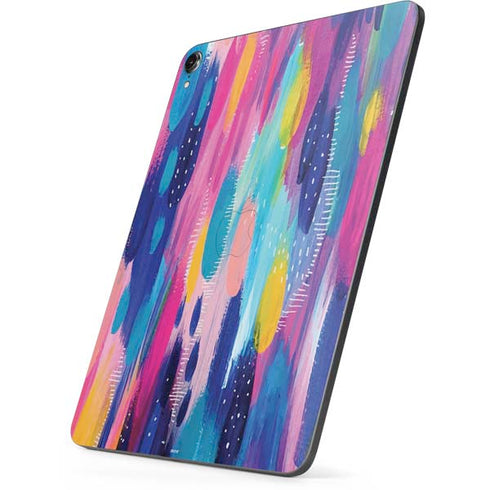 Pink Sparkle Brush Stroke by Etta Vee Apple iPad Pro Skin