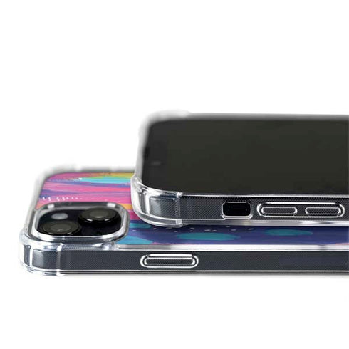 Etta Vee Pink Sparkle Brush Stroke iPhone 14 MagSafe Case
