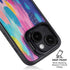 Pink Sparkle Brush Stroke by Etta Vee iPhone 15 Plus Kickstand Case