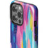 Pink Sparkle Brush Stroke by Etta Vee iPhone 15 Pro Impact Case