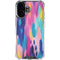 Pink Sparkle Brush Stroke by Etta Vee iPhone 16 Plus Clear Case