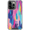 Pink Sparkle Brush Stroke by Etta Vee iPhone 16 Pro Clear Case