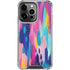 Pink Sparkle Brush Stroke by Etta Vee iPhone 16 Pro Clear Case