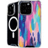 Pink Sparkle Brush Stroke by Etta Vee iPhone 16 Pro MagSafe Case