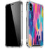 Pink Sparkle Brush Stroke by Etta Vee iPhone X/XS Clear Case