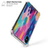 Pink Sparkle Brush Stroke by Etta Vee iPhone X/XS Clear Case