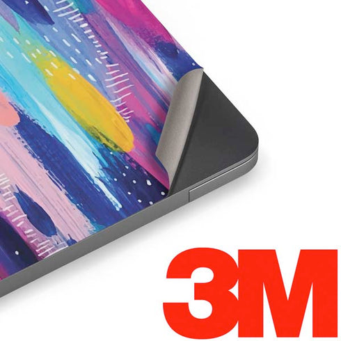 Pink Sparkle Brush Stroke by Etta Vee Apple MacBook Air Skin