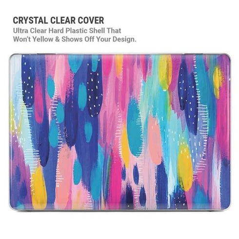 Pink Sparkle Brush Stroke by Etta Vee MacBook Pro 14in (2021-24) Case plus Skin