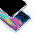 Pink Sparkle Brush Stroke by Etta Vee Moto G 5G (2024) Clear Case