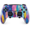 Etta Vee Pink Sparkle Brush Stroke PS5 DualSense Edge Pro Controller Skin