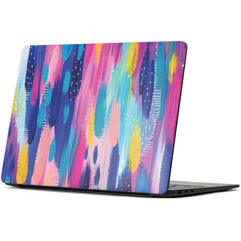 Pink Sparkle Brush Stroke by Etta Vee Surface Laptop 7 13.8in Skin