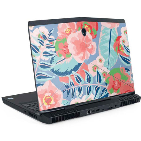 Pink Spring Flowers Dell Alienware Skin
