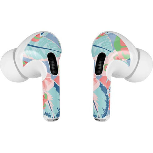 Pink Spring Flowers AirPods Skins