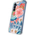 Pink Spring Flowers Galaxy A55 5G Clear Case