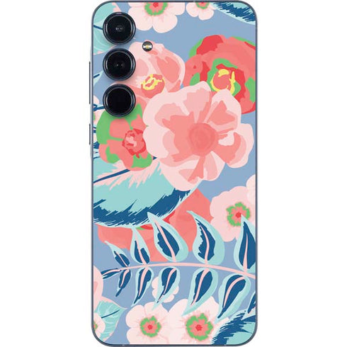 Pink Spring Flowers Galaxy A55 5G Skin