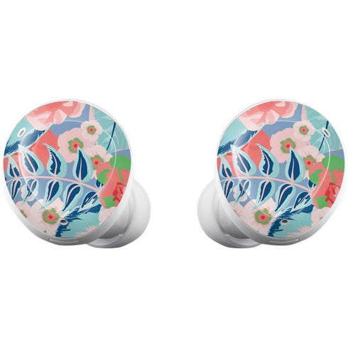 Pink Spring Flowers Galaxy Buds Plus Skin
