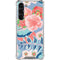 Pink Spring Flowers Galaxy S24 FE Clear Case