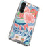 Pink Spring Flowers Galaxy S24 FE Clear Case