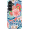 Pink Spring Flowers Galaxy S25 Plus Impact Case