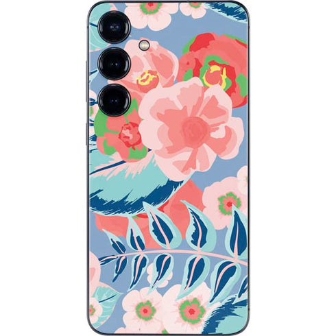 Pink Spring Flowers Galaxy S25 Plus Skin