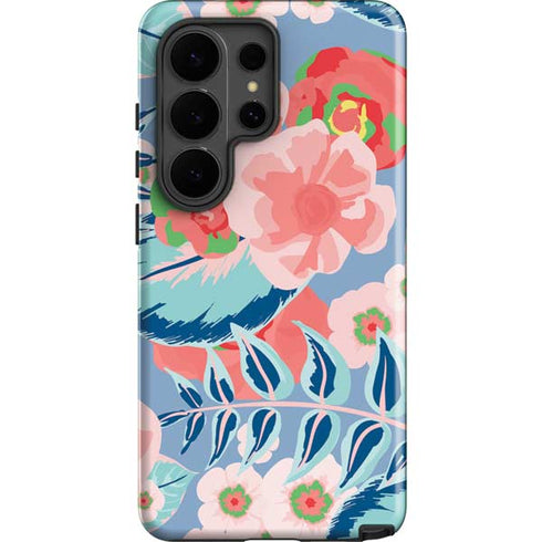 Pink Spring Flowers Galaxy S26 Ultra Impact Case