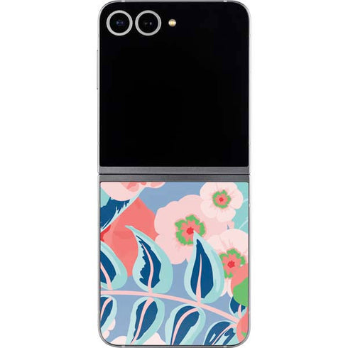 Pink Spring Flowers Galaxy Z Flip6 Skin