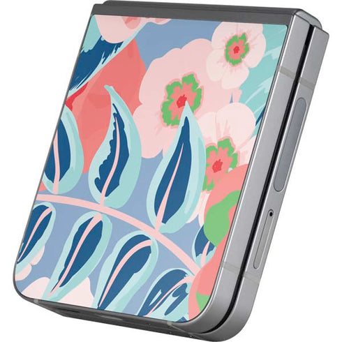 Pink Spring Flowers Galaxy Z Flip6 Skin