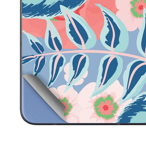 Pink Spring Flowers Galaxy Z Fold5 5G Skin