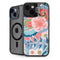 Pink Spring Flowers iPhone 15 Plus Kickstand Case