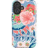 Pink Spring Flowers iPhone 16 Plus Magsafe Impact Case
