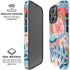 Pink Spring Flowers iPhone 16 Pro Magsafe Impact Case