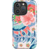 Pink Spring Flowers iPhone 16 Pro Max Magsafe Impact Case