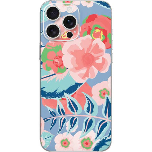 Pink Spring Flowers iPhone 16 Pro Max Skin