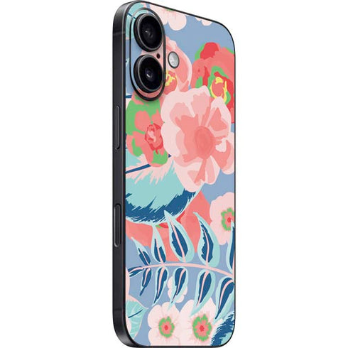 Pink Spring Flowers iPhone 16 Skin