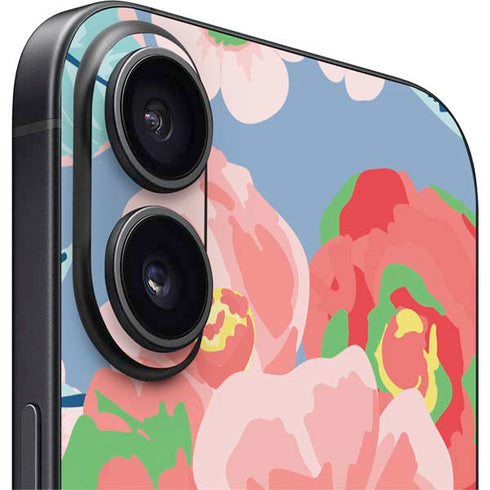 Pink Spring Flowers iPhone 16 Skin