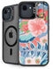 Pink Spring Flowers iPhone 16e Kickstand Case