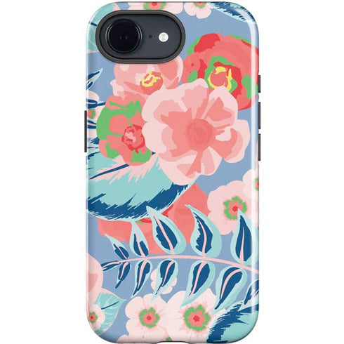 Pink Spring Flowers iPhone 16e Impact Case
