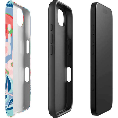 Pink Spring Flowers iPhone 16e Impact Case