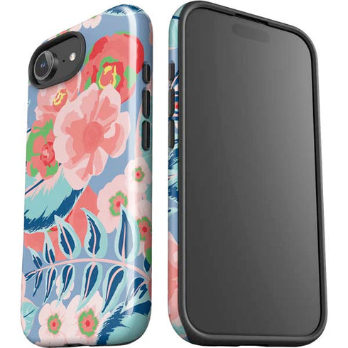 Pink Spring Flowers iPhone 16e Impact Case