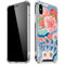 Pink Spring Flowers iPhone X/XS Clear Case