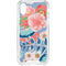 Pink Spring Flowers iPhone XS Clear Case