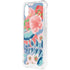 Pink Spring Flowers iPhone XS Clear Case